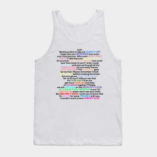 Dear LP1 Tank Top